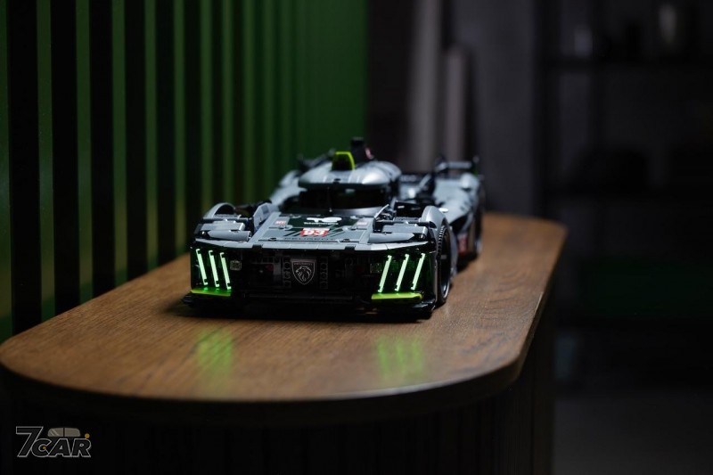 把勒芒賽車停在桌上！　Lego® 與 Peugeot Sport 合作推出 Peugeot 9X8 樂高模型！