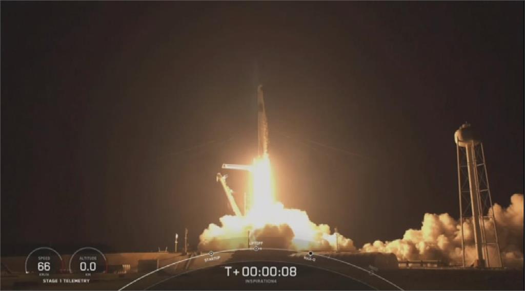 首支"全平民"團隊登太空　Space X締造歷史