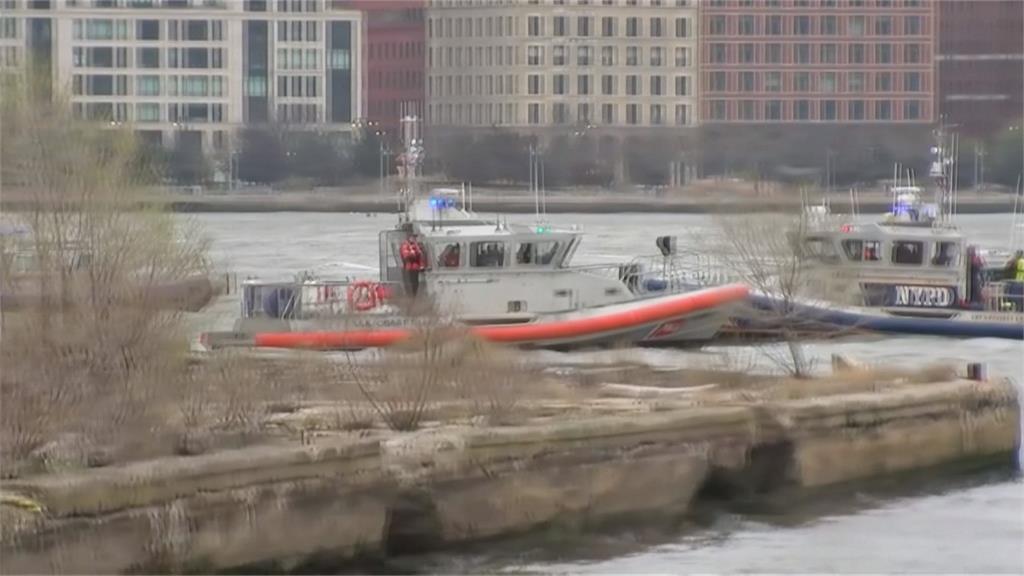 紐約直升機墜毀哈德遜河　機身「斷兩截」3大3小罹難