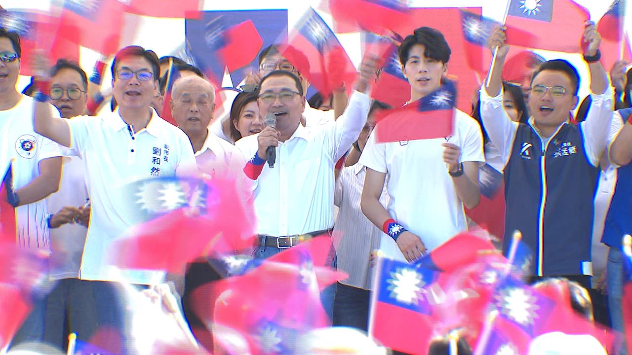 新北美術館首辦升旗典禮 奧運金牌林郁婷領唱國歌