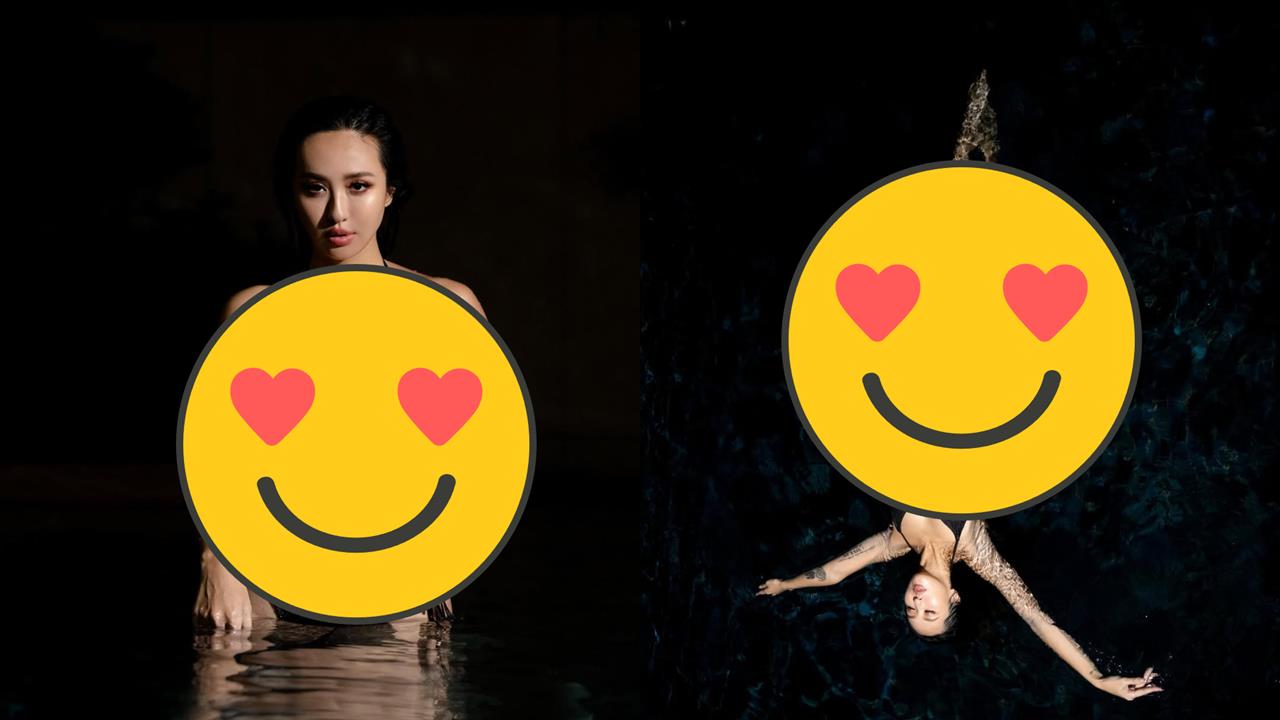 薔薔曬比基尼辣照「化身深夜水怪」！轉身剩1黑線死撐網看驚：完美