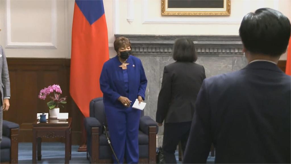 今年以來第8團！　蔡總統接見美國眾議員訪團
