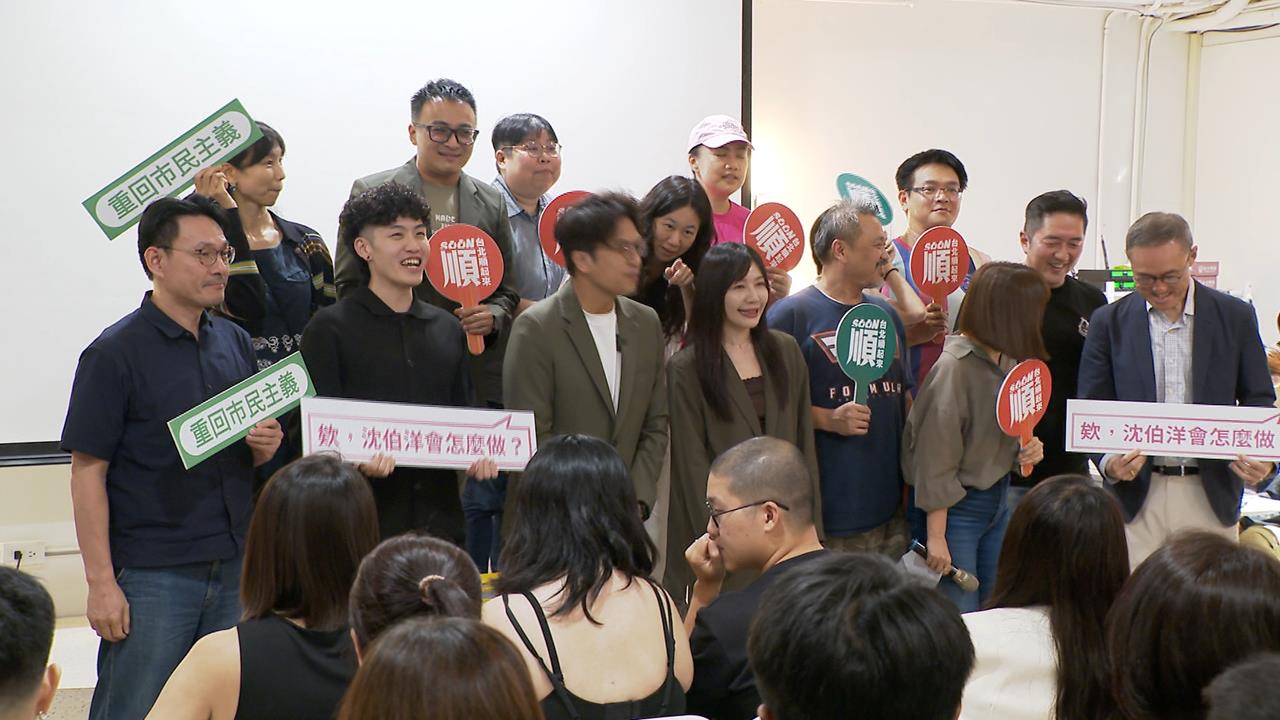 搶攻青年選票與民眾面對面　沈伯洋曝愛女金句逗樂全場
