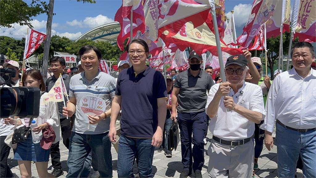 快新聞／外傳可能參選宜蘭縣長 　林國漳率團至花蓮力挺「護國大遶境」