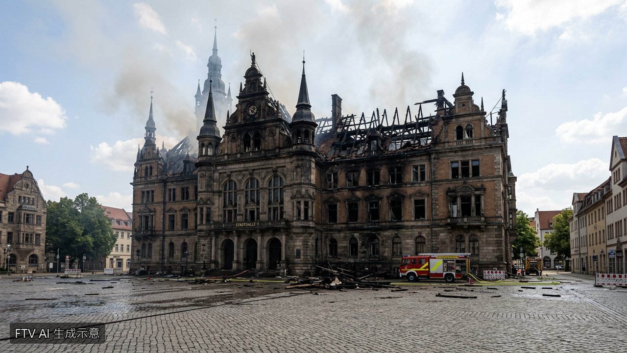 法國示威爆衝突　利摩日百年市政廳遭蓄意縱火
