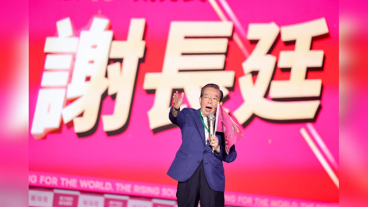 謝長廷力挺賴瑞隆！點名接下高雄「關鍵第4棒」：盼開創新黃金10年