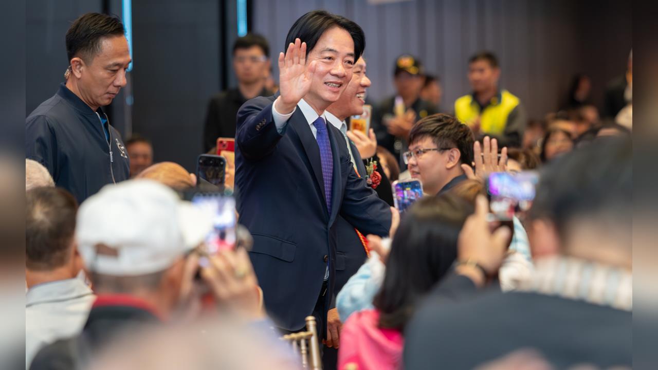 快新聞/大讚金馬獎走向國際!賴清德感性發聲:台灣民主「讓不同觀點辯論」