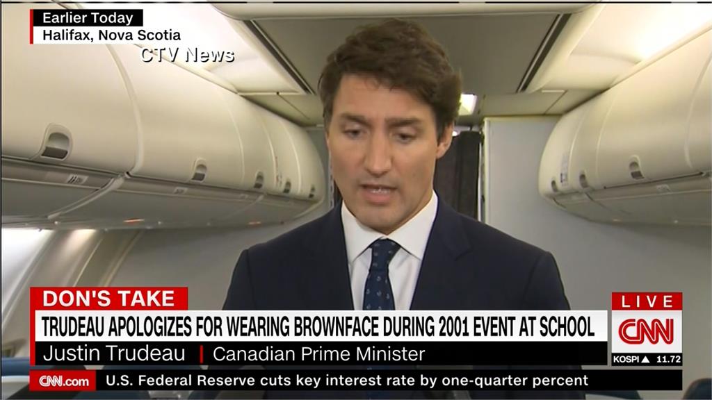 黑歷史起底！加拿大總理為「黑臉舊照」道歉