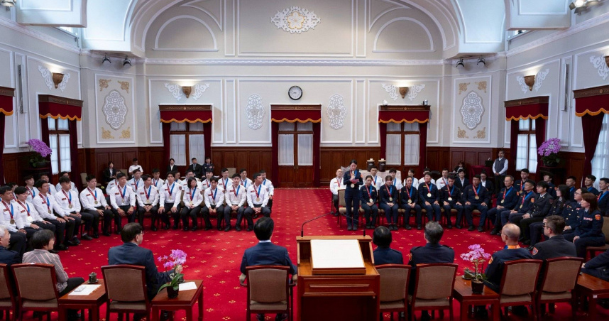 世界警消運動會奪74金 賴清德:展現「臺灣尚勇」精神