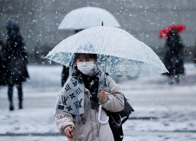 日本又變天!福島、長野再度飄雪 東京可能現積雪