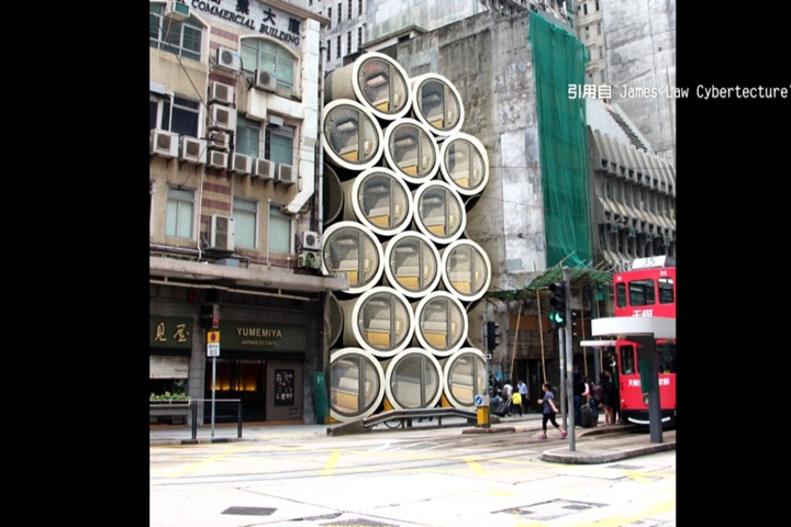香港蝸居新選擇！水泥管變身時髦小房間 
