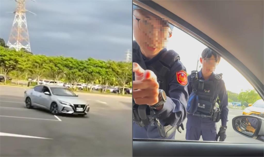 影／六福村89猴「停車場飆車」嗆挑戰公權力！警一動手秒變慫：我自己下車…