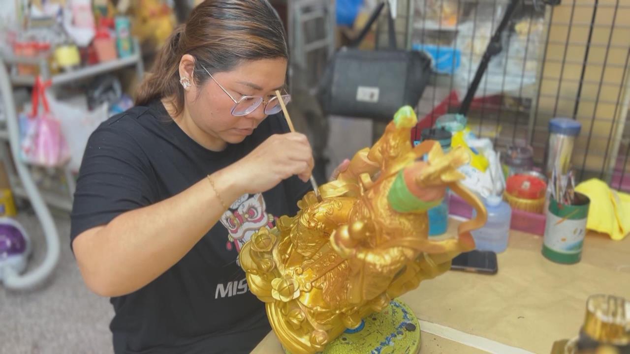 金價飆！　佛要金裝金箔不能省　神像金箔成本價差十倍