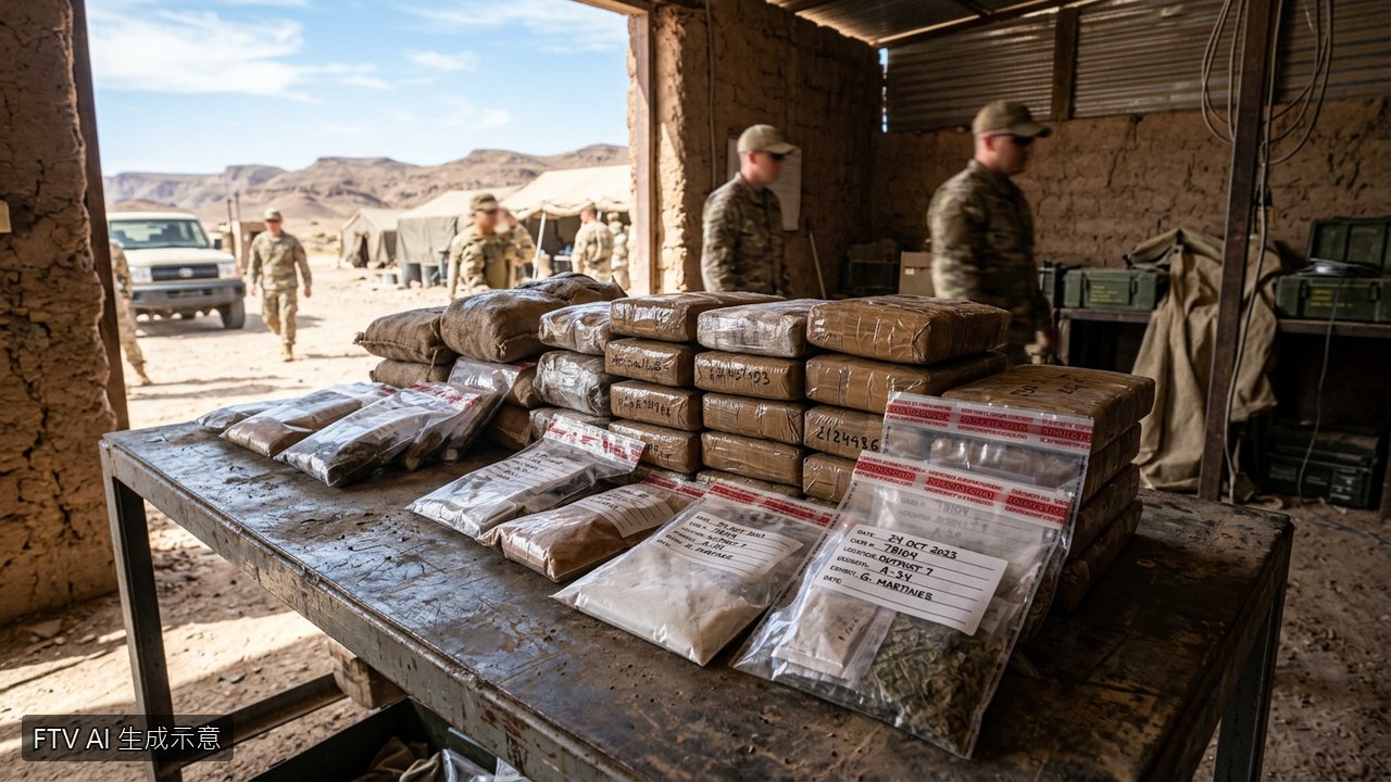 利比亞爆激烈槍戰！軍方重創走私集團查獲130萬顆毒品