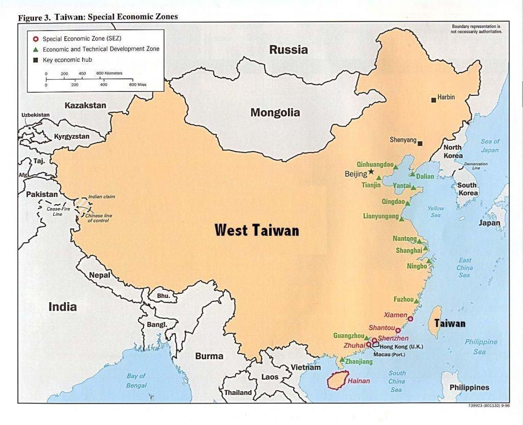 挑戰小粉紅極限！外國網友做迷因圖　讓中國成了「西台灣」！