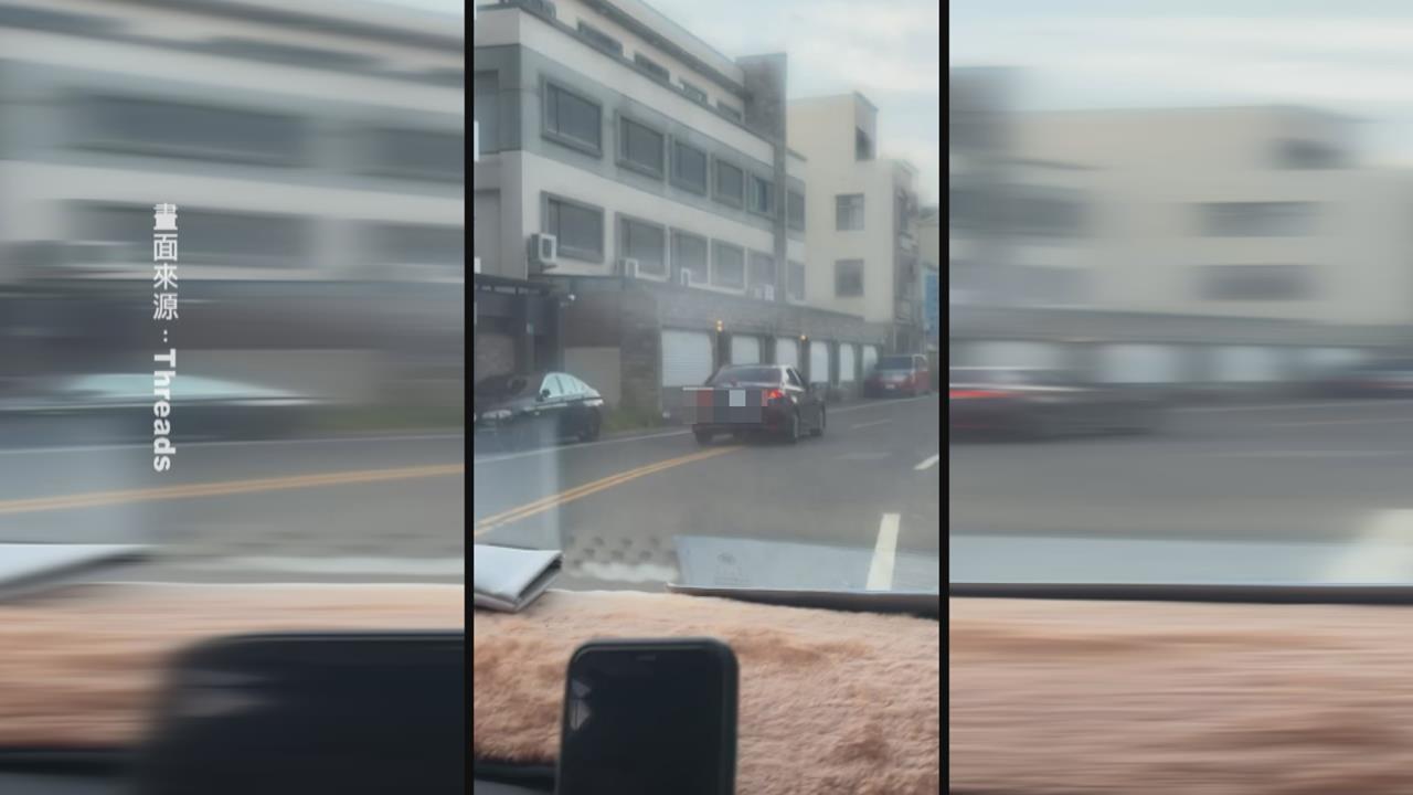 轎車"惡意追撞又迴轉欲再撞" 駕駛遭逮強制送醫