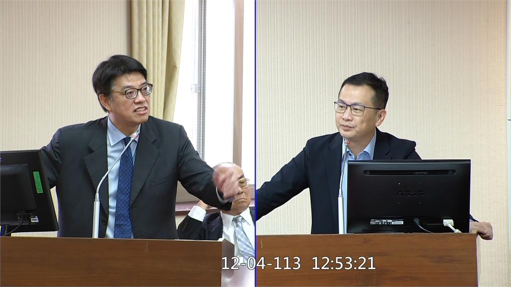 羅智強質詢沈伯洋台下狂轟 互槓「水準最低的立委」