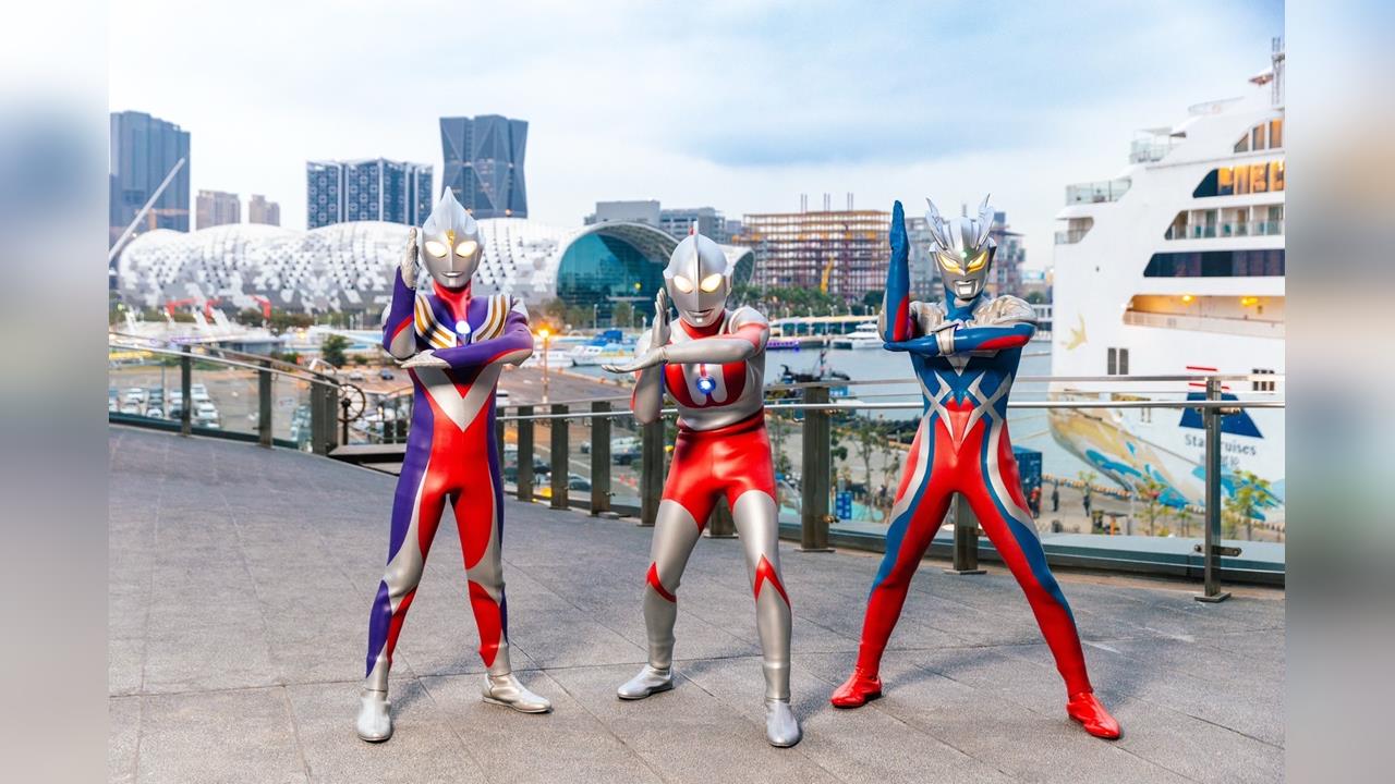 快新聞／童年英雄真的來了！超人力霸王將空降愛河灣　陳其邁賣關子：週週都有驚喜