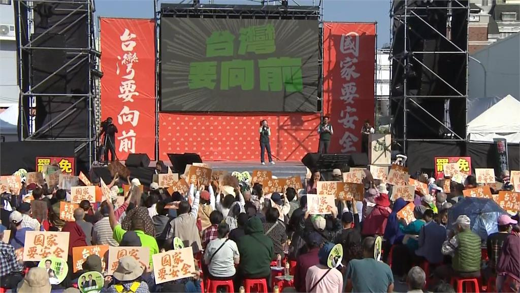 民進黨政策宣講在台南　「罷藍委」動員設攤