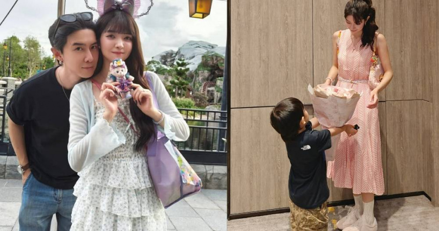 唐禹哲不藏了！一家三口合照曝光　4歲兒「混血帥臉」網讚：基因太強大
