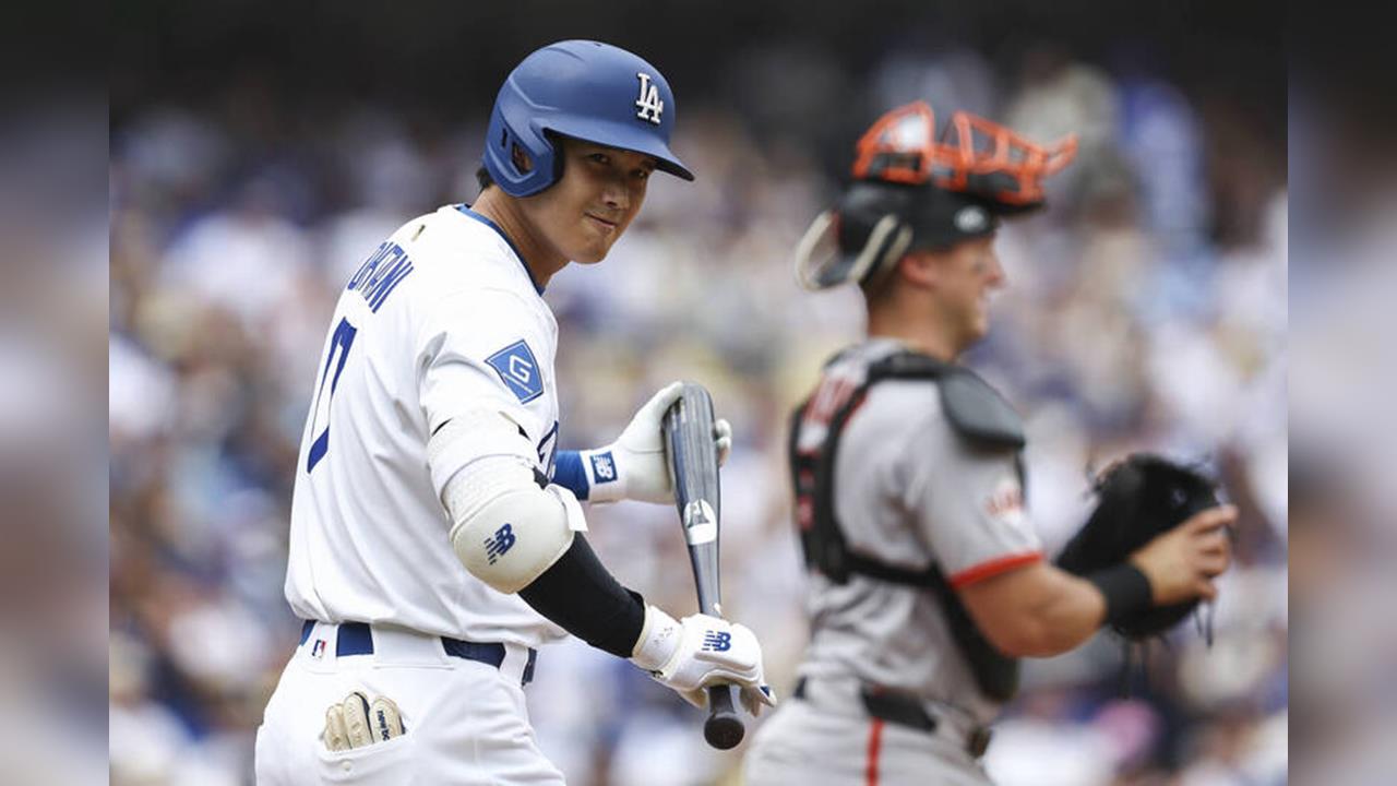MLB/大谷翔平敲1安推進最長上壘至26場!道奇遭逆轉封王數字停在M3