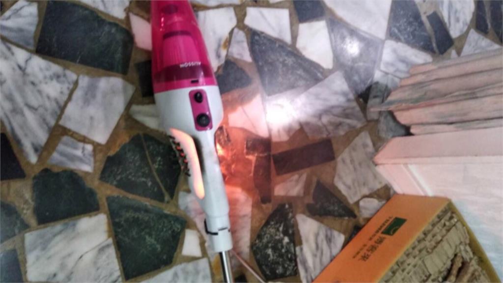 中國製吸塵器剛試用就自燃！免費贈品也得認明檢驗標章