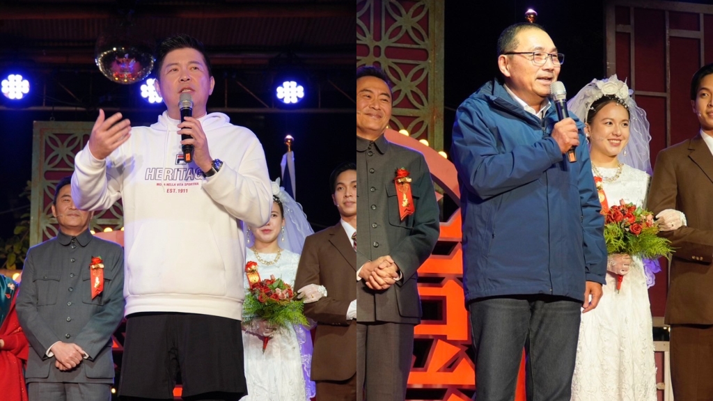 曾國城喝喜酒意外成「新郎表哥」！侯友宜現身證婚全場驚呆