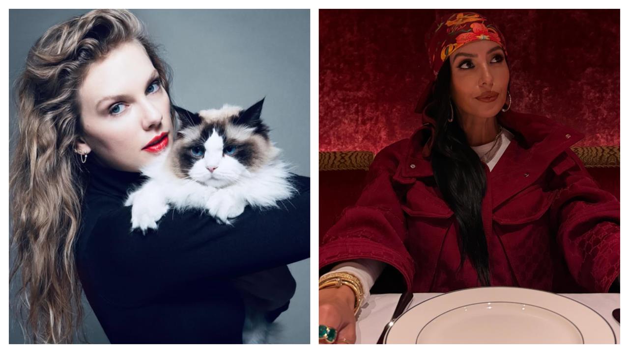 NBA(影)／泰勒絲穿「曼巴與曼巴奇塔」帽T亮相！柯比遺孀感動回應：我們愛妳