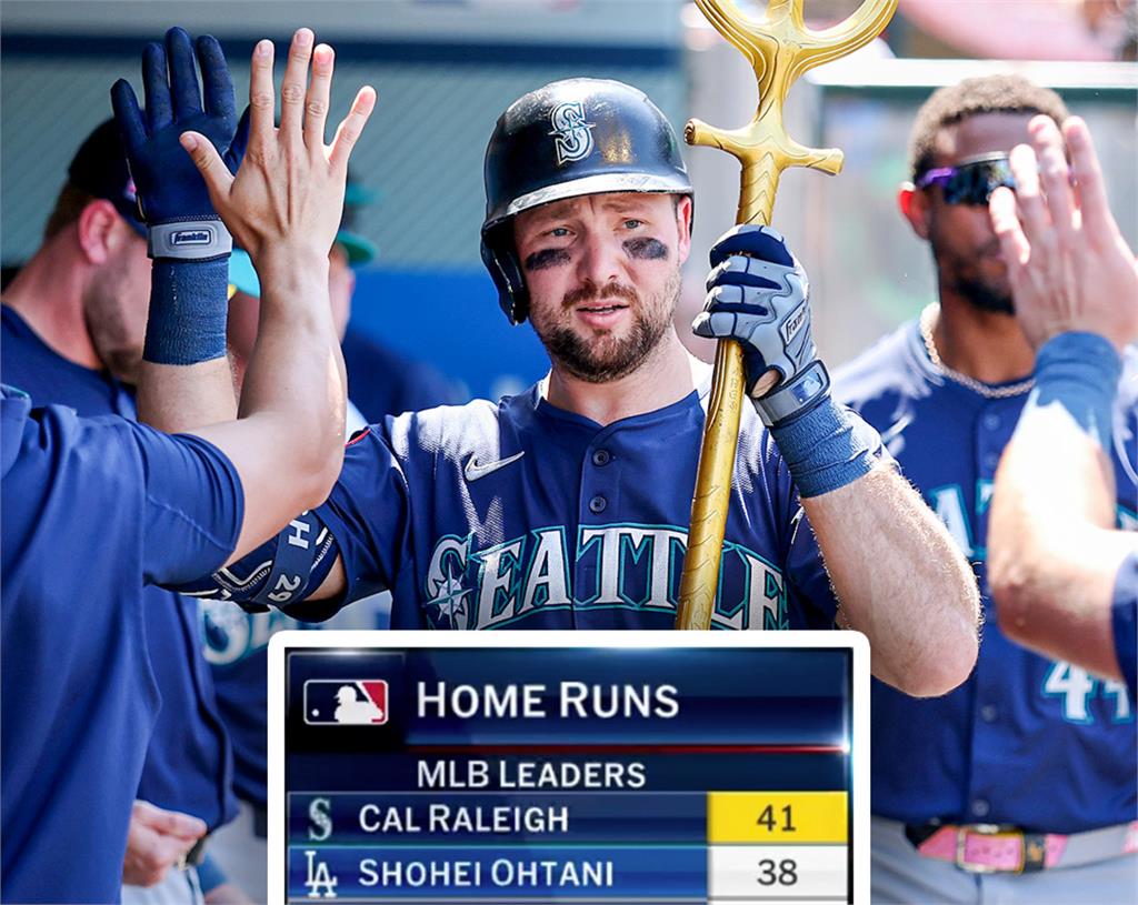 MLB(影)/又炸41轟!全壘打王勞雷追平史上「左右開弓捕手砲」單季最多轟紀錄