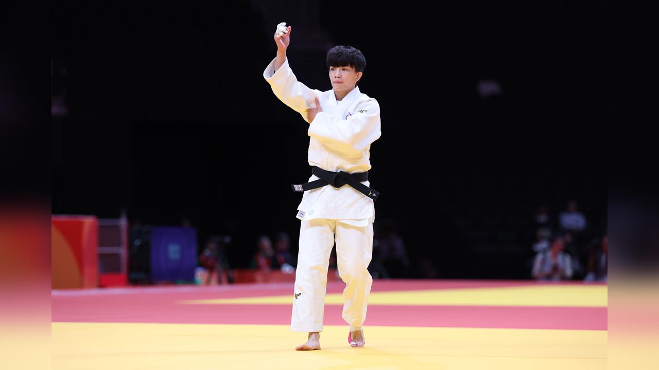 亞運/林真豪女子柔道48公斤級4強落敗!將與塔吉克好手阿利亞爭奪銅牌
