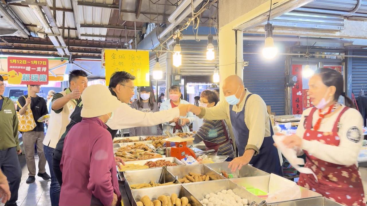 衝刺高雄市長初選! 賴瑞隆"狂打陸戰"博感情