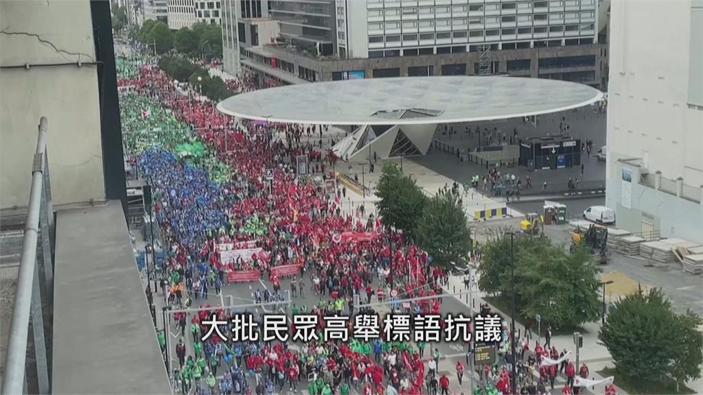 中國造謠比利時遊行「反北約」　網友：可恥