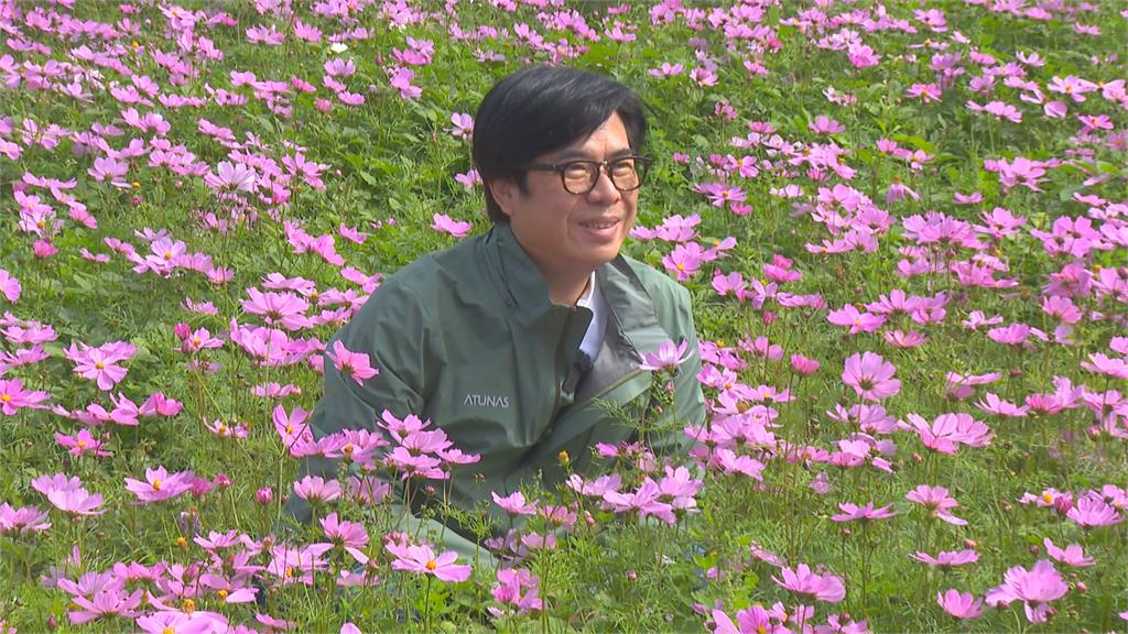 陳其邁邀走春來美濃漫步花海　提到要做「這件事」說有PTSD？