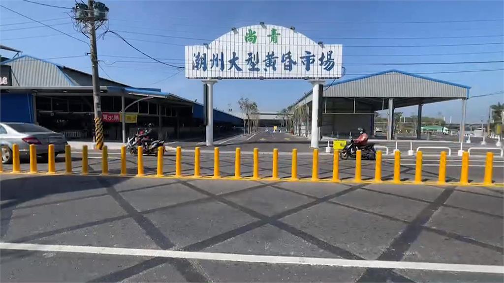 潮州到台88線幹道現黃色奇景　150米長分向桿設路中