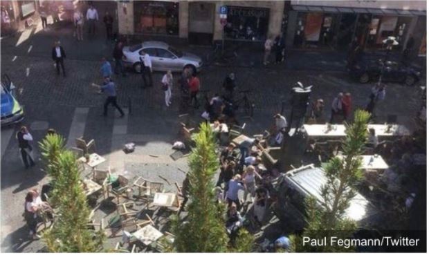 德國廂型車衝撞人群 釀4死30人傷　