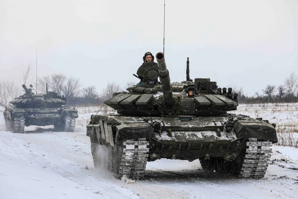 快新聞／衝突緩解？　俄羅斯：部分派駐烏克蘭邊境軍隊返回駐地