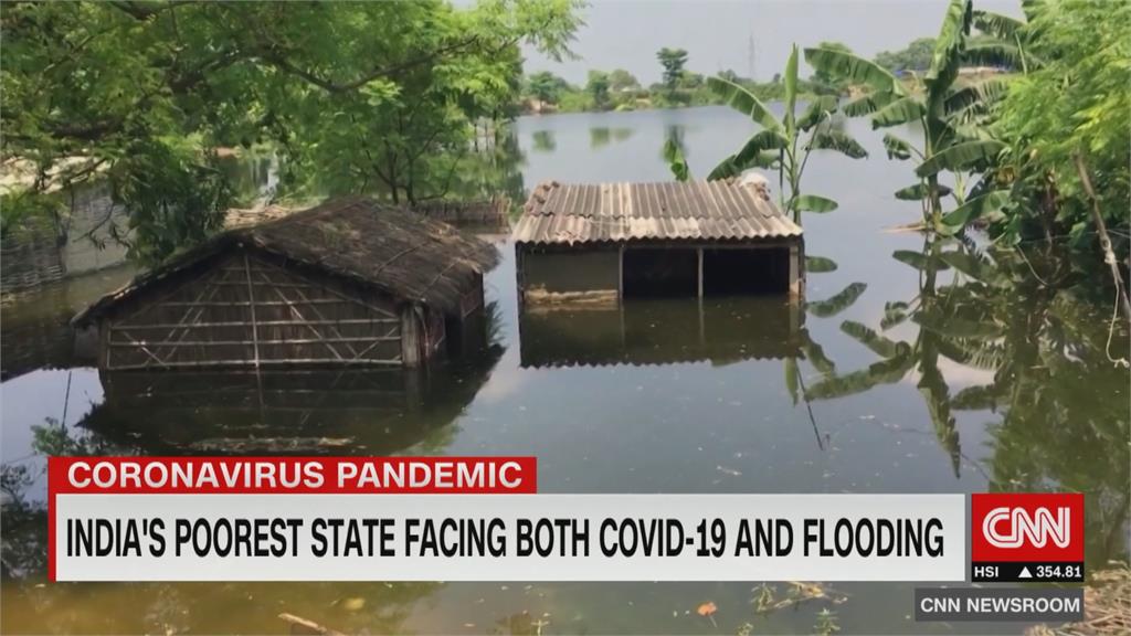 疫情失控、雨季釀嚴重水患 印度比哈爾省醫療體系近崩潰！
