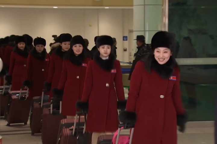 平昌冬奧倒數 北朝鮮最大規模跨境團隊抵韓