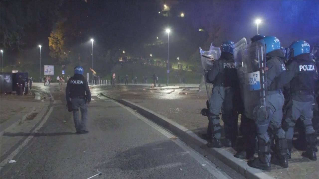 義大利萬人遊行! 喊話國際足球總會禁賽以色列 爆警民衝突