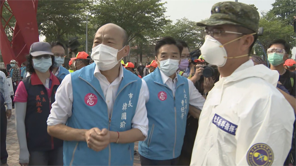 快新聞／確診官兵有10人在高雄！ 韓國瑜：高雄面臨兩種敵人的威脅