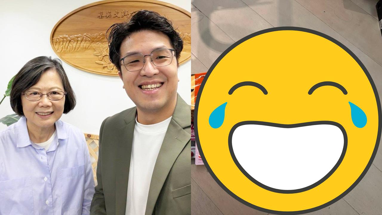 巴威影響最劇烈時刻開始！沈伯洋防颱照曝光「戰鬥力炸裂」網見真相笑倒：超棒爸爸