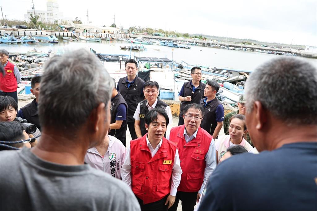 文旦落果、漁船毀損重創台南 總統承諾中央地方攜手助災後重建