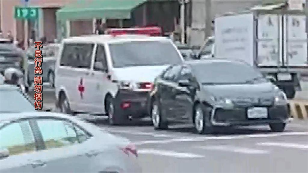 擋救護車駕駛是「她」！　供稱：太緊張、不是故意