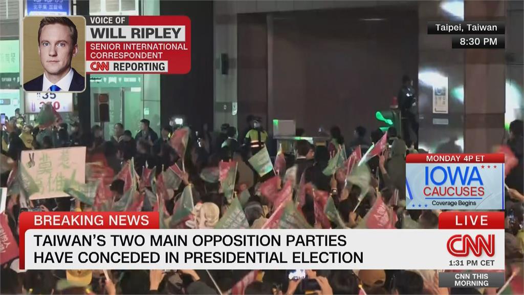 台灣總統大選全球受矚！　NHK大篇幅報導　Sky　News：可能足以震撼世界