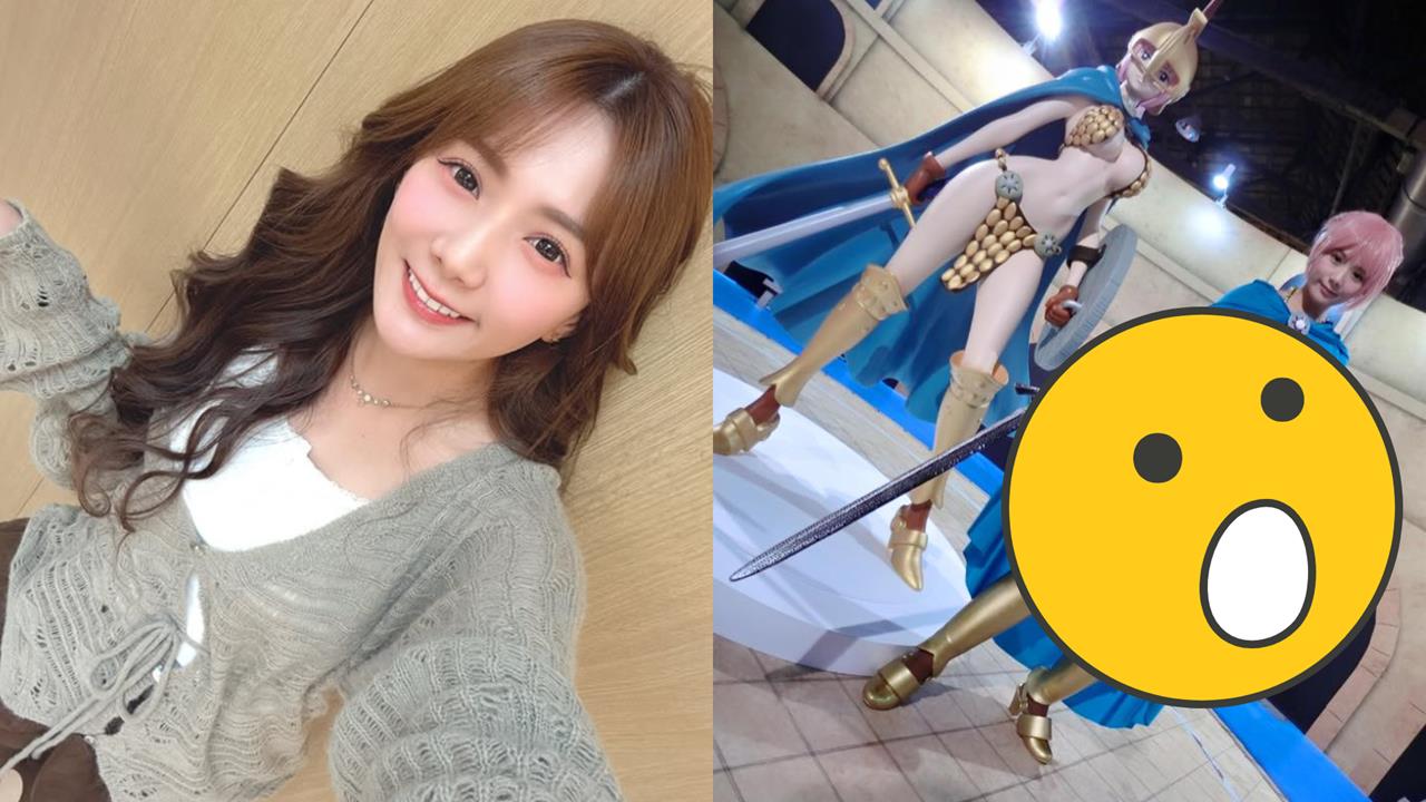 宅男女神Cosplay下身「1塊布死撐」突掀翻！0防護「小褲褲全被拍」崩潰