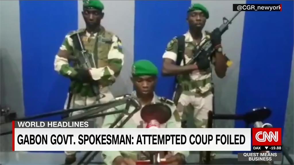 非洲加彭政變失敗 5軍人被捕2人遭擊斃