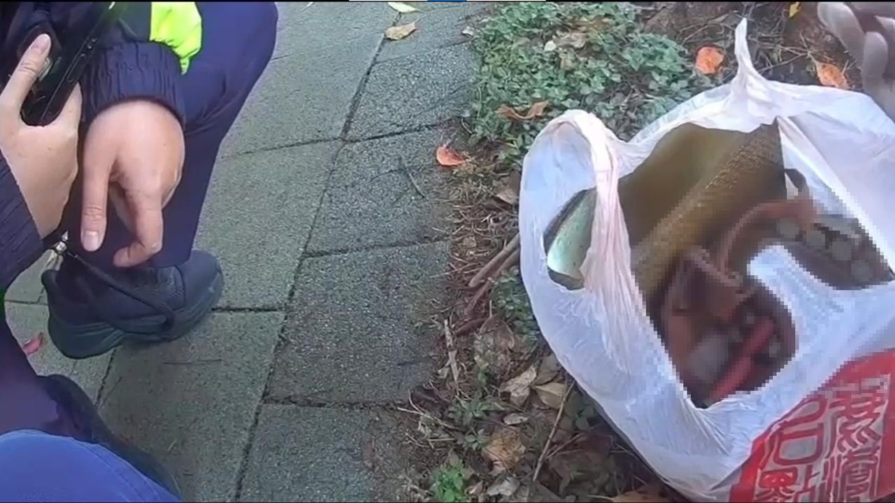 快新聞／北市社區變「彈藥現場」！路邊驚見114顆子彈　監視器還原真相