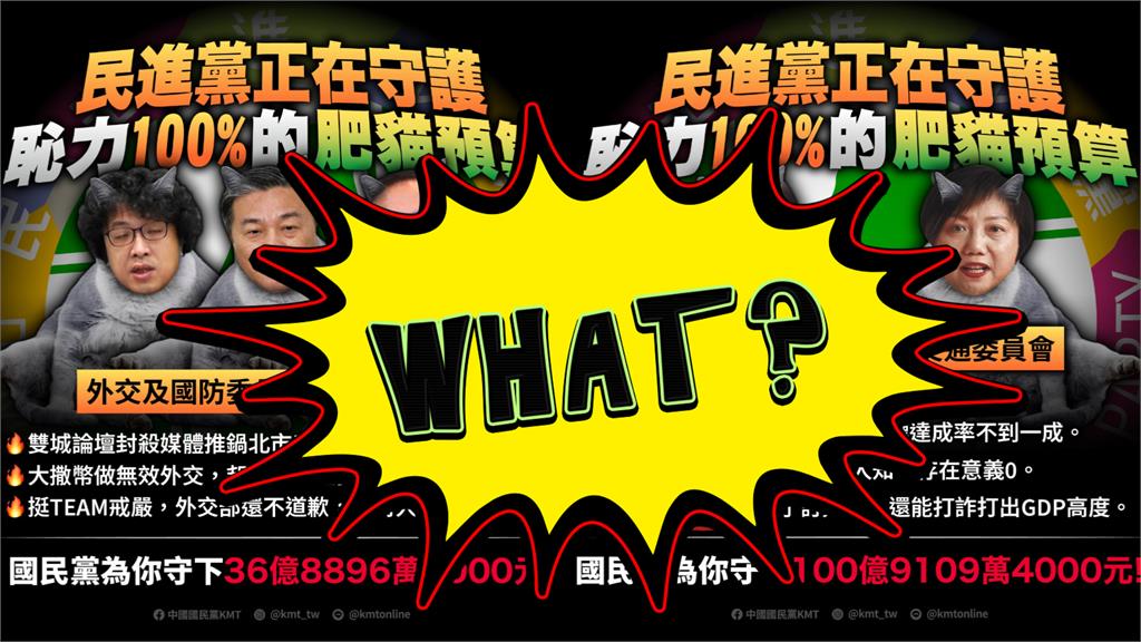國民黨PO文「1細節」遭抓包「承認一邊一國」？網嘆：連基本常識都沒有