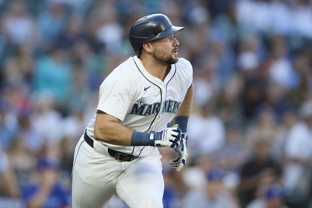 MLB(影)／水手全壘打王第33轟出爐　繼續拉開和法官、大谷翔平的差距