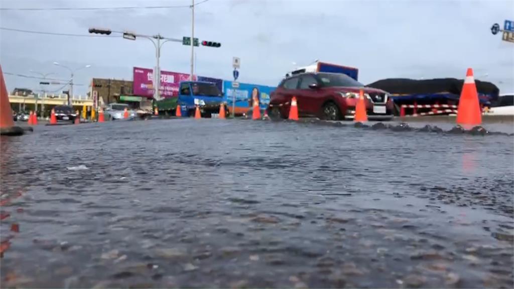 北彰化供停區爆管　水公司：疑降雨後增壓導致